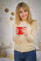 Mariée ukrainienne anastasiia de mykolaiv avec Blond cheveux, âge 41 photo-2