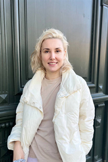 Femme ukrainienne lilia de kiev avec Blond cheveux, âge 38