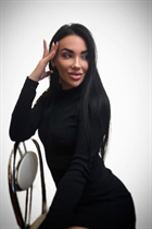 Slavic women vika from energodar with Black hair age 34 photo-14