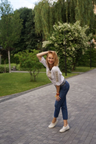 Ukrainian lady anastasia from kiev with Blonde hair age 39 photo-11