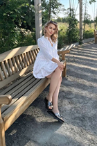 Belle femme allemande julia de bonn avec Blond cheveux 42 ans photo-38