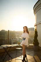Ukrainian girl model albina from kyiv with Dark Brown hair age 30 photo-17