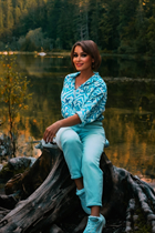 Fille ukrainienne kate de kharkov avec Chatain clairs cheveux, âge 42 photo-5