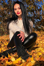Ukrainian girl for marriage julia from kiev with Black hair age 30 photo-1