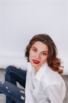 Belle mariée ukrainienne viktoria de kiev avec Brunette cheveux, âge 22 photo-3