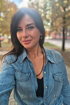 Mariée ukrainienne victoria de cherkasy avec Noirs cheveux, âge 47 photo-1