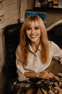 Rencontre une fille ukrainienne anastasia de kiev avec Blond cheveux, âge 28