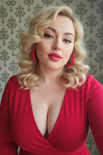 Girl from lviv lina with Blonde hair age 46