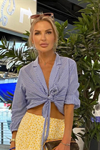 German bride svetlana from dnipro with Blonde hair 56 years old photo-49