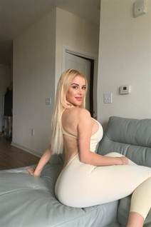 Femme parfaite ekaterina de florida avec Blond cheveux, âge 43