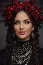 Pretty girl xenia from ankara with Dark Brown hair age 39 photo-57