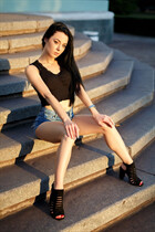 Novia de Ucrania anna de kamentskoe con pelo Negro y edad 30 photo-6