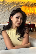 Girl from astana kamila with Black hair age 31
