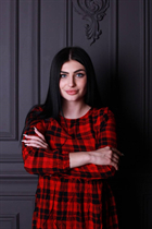 Femme ukrainienne anastasia de zaporozhye avec Noirs cheveux, âge 27 photo-1