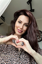 Hermosa esposa de Ucrania elena de kremenchuk con pelo Marrón oscuro y edad 53 photo-6