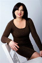 Superbe mariée ukrainienne inna de nikolaev avec Brunette cheveux, âge 42 photo-4