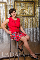 Ukrainian woman online lyudmila from pisochin with Black hair age 42 photo-3