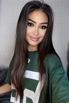 Pretty girl valeria from bali with Dark Brown hair age 30 photo-1