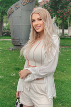 Mariée ukrainienne lilia de kiev avec Blond cheveux, âge 29 photo-4