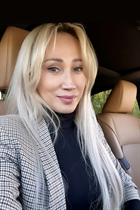 Perfect woman aida from nur-sultan with Blonde hair age 43 photo-5