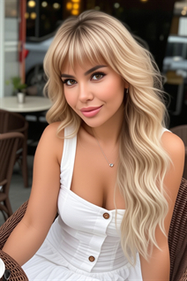 Esposa ucraniana elena de odesa con pelo Rubio y edad 42