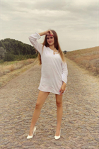 Belle femme ukrainienne tatiana de marganets avec Chatain clairs cheveux, âge 26 photo-7