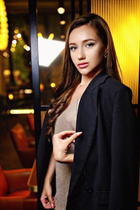 Ukrainian mariée dana de odessa avec Chatain clairs cheveux, âge 23 photo-41