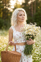 Ukrainian bride iryna from kyiv with Blonde hair age 43 photo-12
