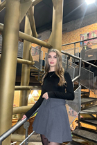 Fille célibataire ukrainienne yuliia de kyiv avec Chatain clairs cheveux, âge 21 photo-6