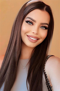 Mariée ukrainienne par correspondance katia de cherkassy avec Brunette cheveux, âge 27