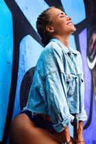 Femme parfaite elina de miami avec Blond cheveux, âge 32 photo-8