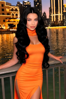 Ukrainian bride valeria from kiev with Dark Brown hair age 25