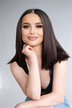 Bride from london svetlana with Dark Brown hair age 39