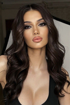 Belle mariée ukrainienne ellina de kiev avec Brunette cheveux, âge 24 photo-12