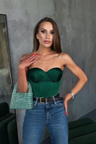 Single Ukrainian bride sofiia from lviv with Dark Brown hair age 23 photo-41