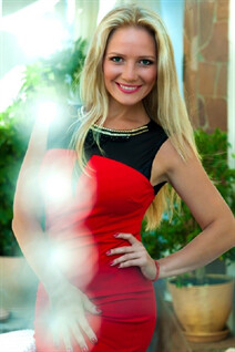 Ukrainian mail order bride anastasia from kherson with Blonde hair age 39