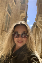 Ukrainian girl model angela from kharkov with Blonde hair age 40 photo-47