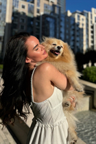 Femme ukrainienne yana de kiev avec Noirs cheveux, âge 34 photo-5