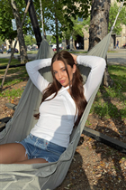 Ukrainian jolie fille julia de lviv avec Chatain clairs cheveux, âge 33 photo-11