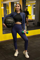 Ukrainian girl model anna from pervomaisk with Dark Brown hair age 22 photo-1