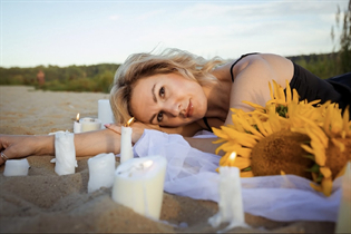 Lovely Ukrainian girl karina from zhytomyr with Blonde hair age 44 photo-41