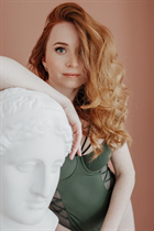 Belle mariée ukrainienne yaroslava de chernivtsi avec Roux cheveux, âge 32 photo-11