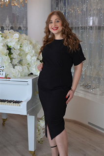 Ukrainian women dating anastasia from kharkov with Dark Brown hair age 30