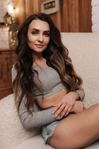 Slavic women elena from dnepr with Dark Brown hair age 42 photo-1