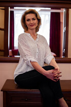 Ukrainian woman online victoria from poltava with Blonde hair age 53 photo-5