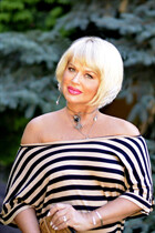 Ukrainian bride lyudmila from kharkov with Blonde hair age 64 photo-12