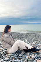 Jolie femme ukrainienne alina de kiev avec Noirs cheveux, âge 21 photo-3