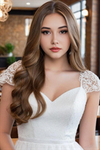 Impresionante chica ucraniana marianna de khmelnitsky con pelo Marrón claro y edad 19 photo-3