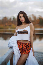 Ukraine pretty anna from saint-petersburg with Dark Brown hair age 23