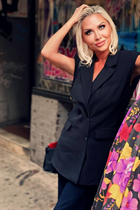 Beautiful ukrainian bride elena from new york with Blonde hair age 45 photo-5